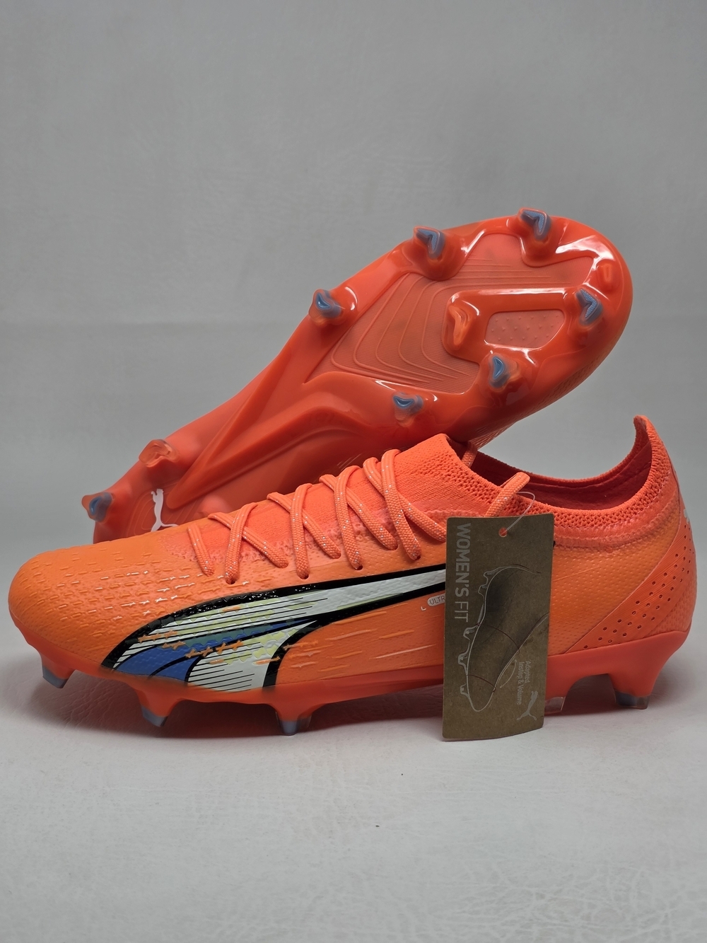PUMA Ultra Ultimate FG AG Womens Sz 6.5 Soccer Cleats Supercharge Pack 107215-01